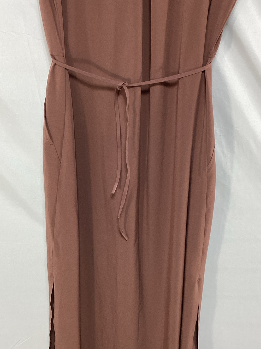 Athleta MT Sleeveless V-Neck Maxi Dress — Warm Brown - Picture 6 of 12